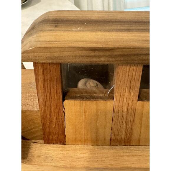 Vintage Handmade Wooden Truck Handcrafted Classic Collectible Boys Room Nursery - Picture 7 of 13